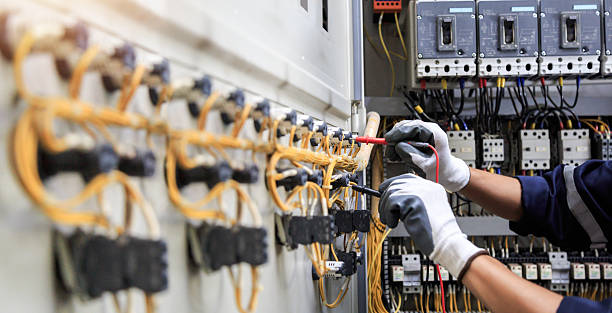 Professional Electrician technician working in Wickerham Manor-Fisher, PA
